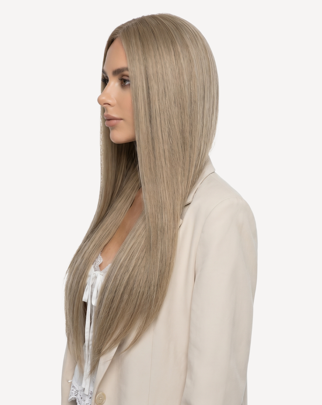 Extensii Tresă Volum Mediu - Blond Opal 18 | BuenoBia