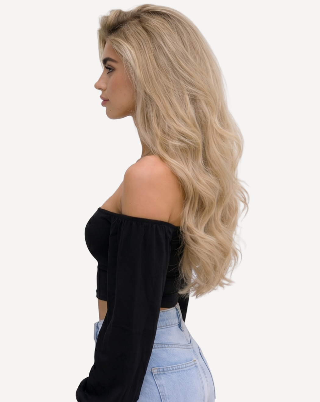 Extensii Clip On MegaVolum - Blond Opal 18 | BuenoBia