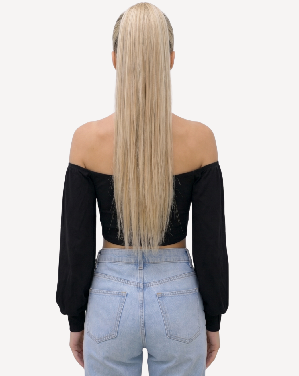 Extensii Coadă MegaVolum - Blond Opal 18 | BuenoBia