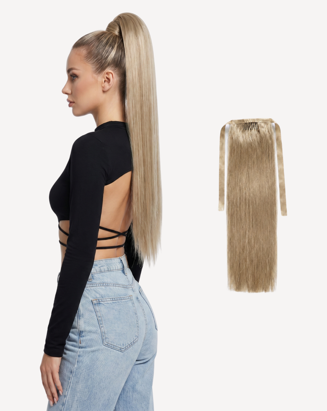 Coadă Deluxe – Blond Opal 18 | BuenoBia