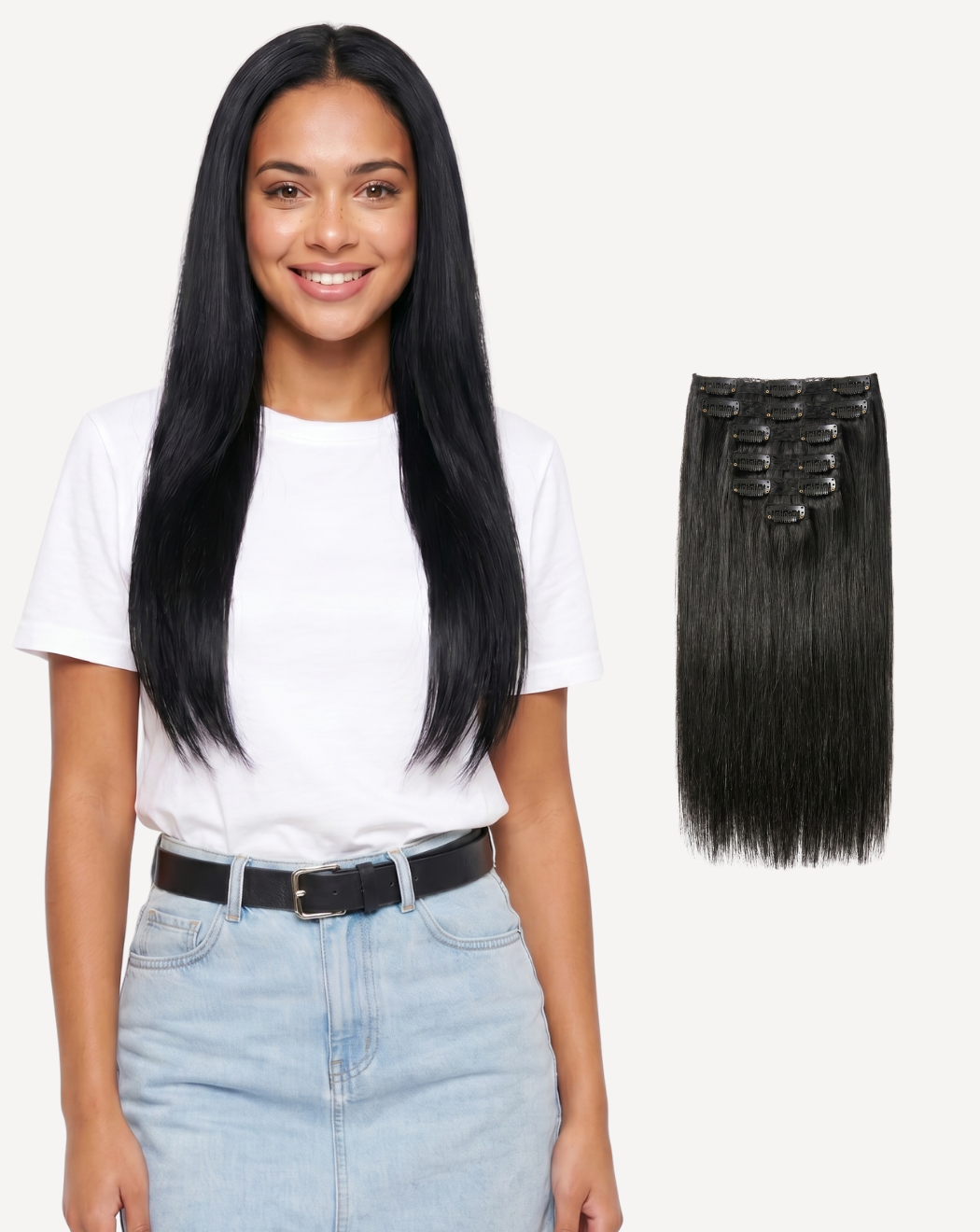 Extensii Clip-On Most Wanted – Negru Intens 1 | BuenoBia