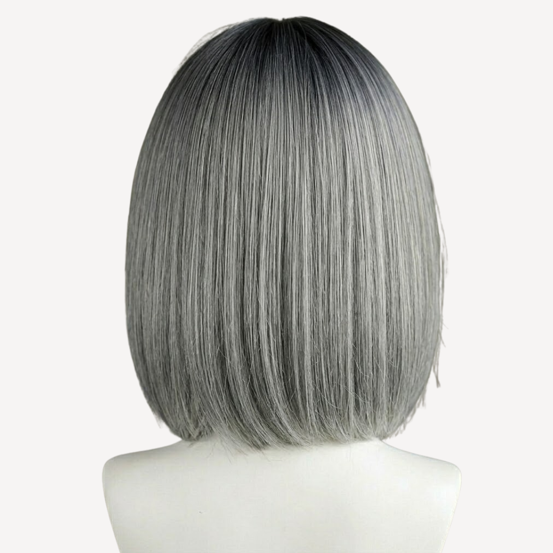 Perucă Păr Natural Amanda 1-gray