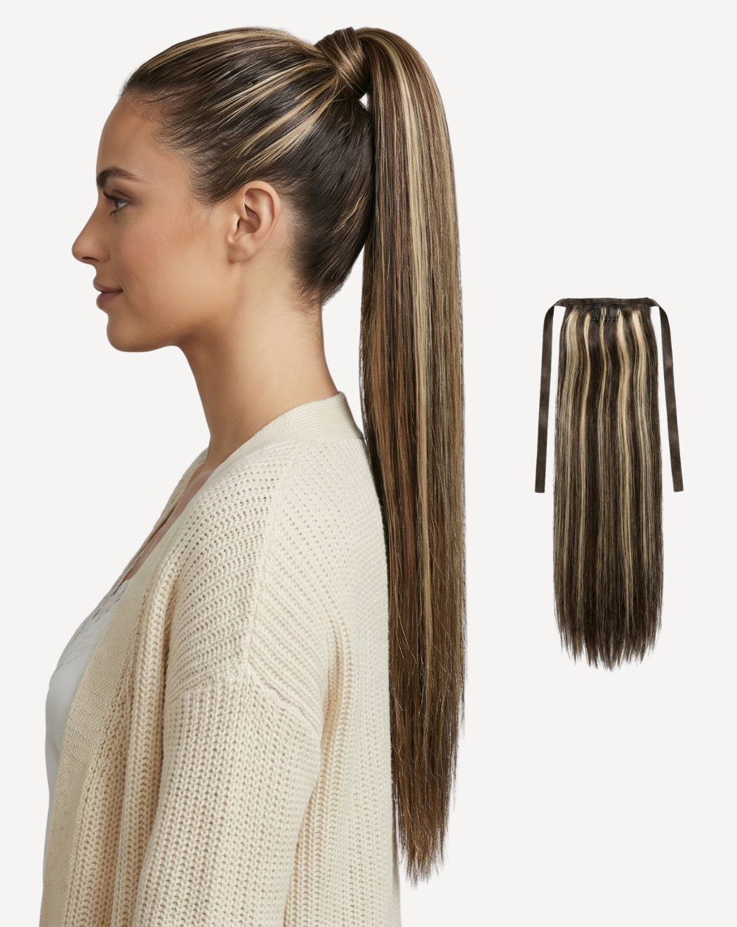 Extensii Coadă Volum Mediu - Balayage 2-1001 | BuenoBia