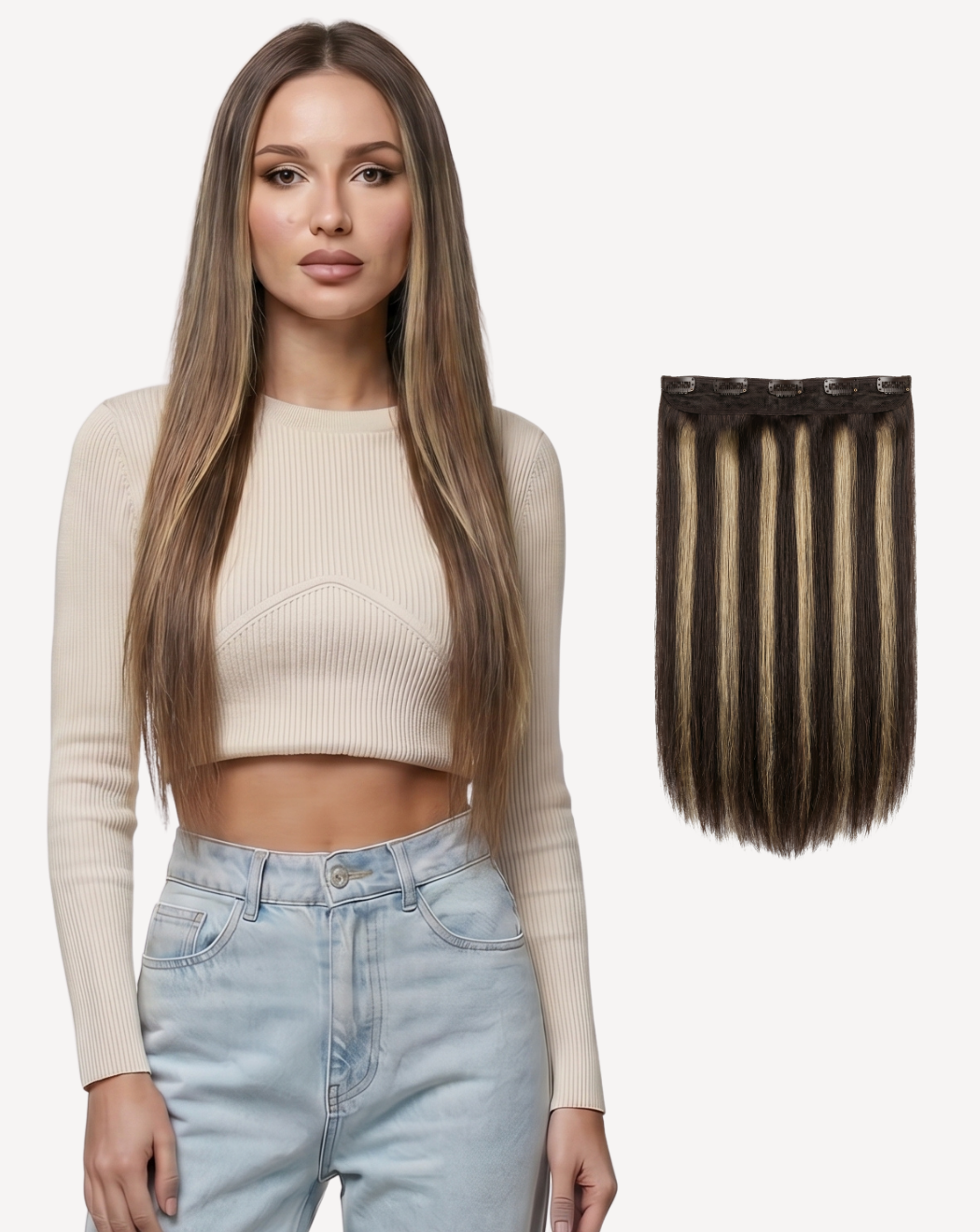 Extensii Tresă Volum Simplu - BALAYAGE 2-1001 | BuenoBia