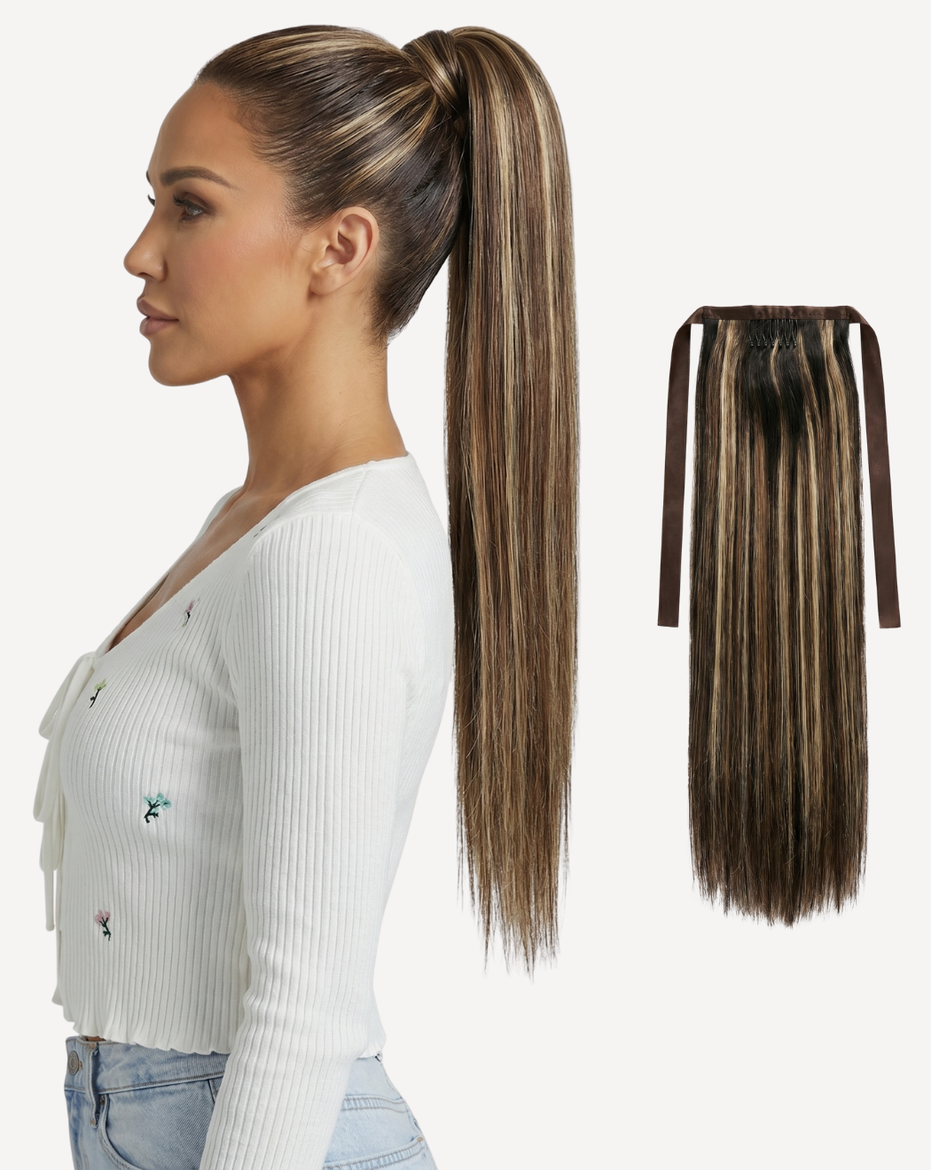 Extensii Coadă Volum Mediu - Balayage 2-12-1001 | BuenoBia