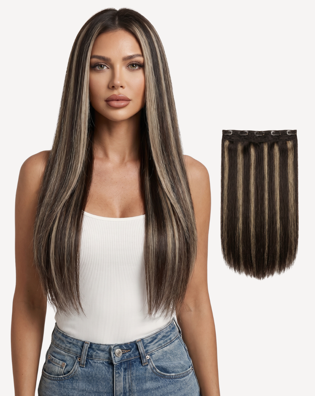 Extensii Tresă Volum Mediu - BALAYAGE 2-18 | BuenoBia