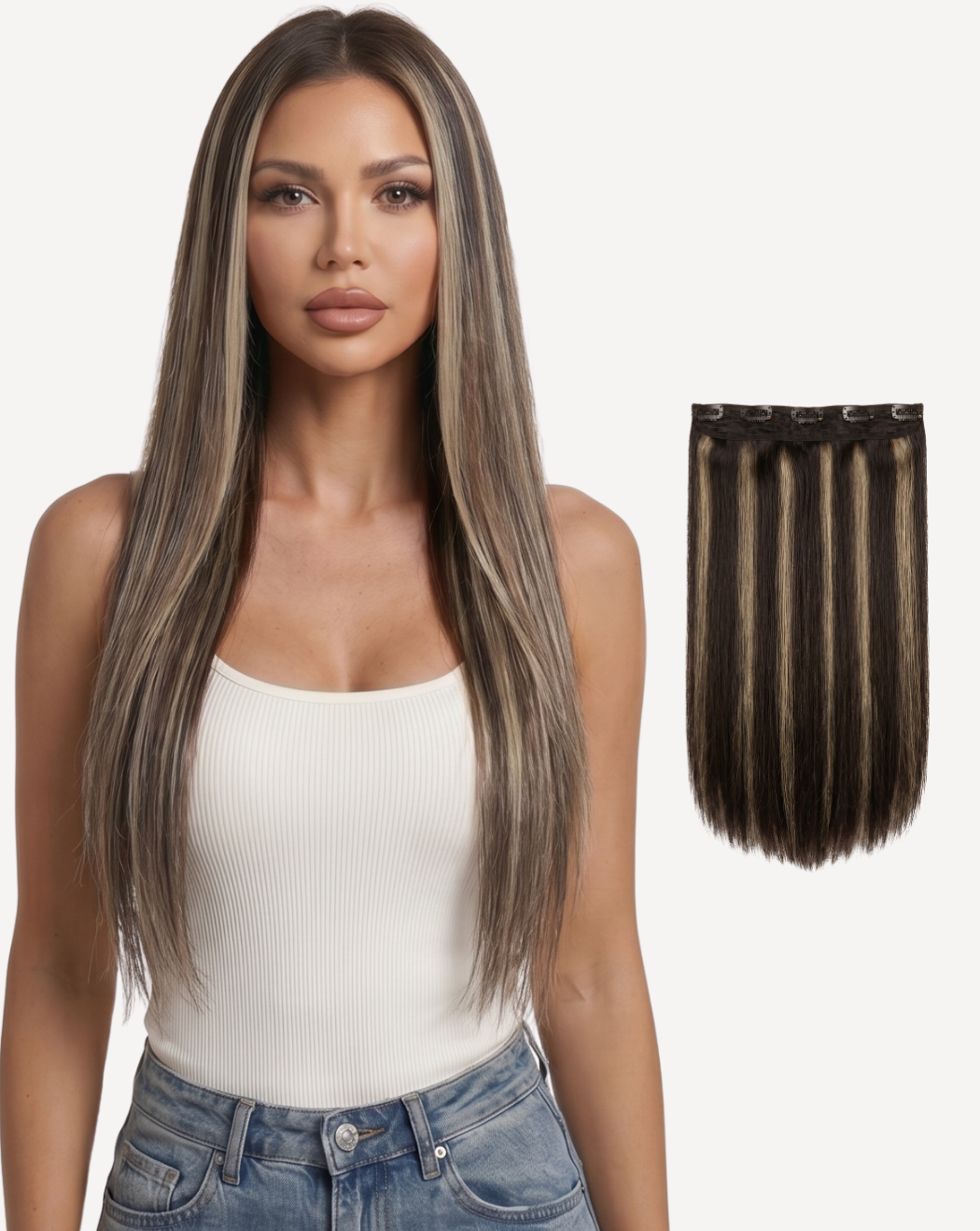 Extensii Tresă Volum Simplu - BALAYAGE 2-18 | BuenoBia