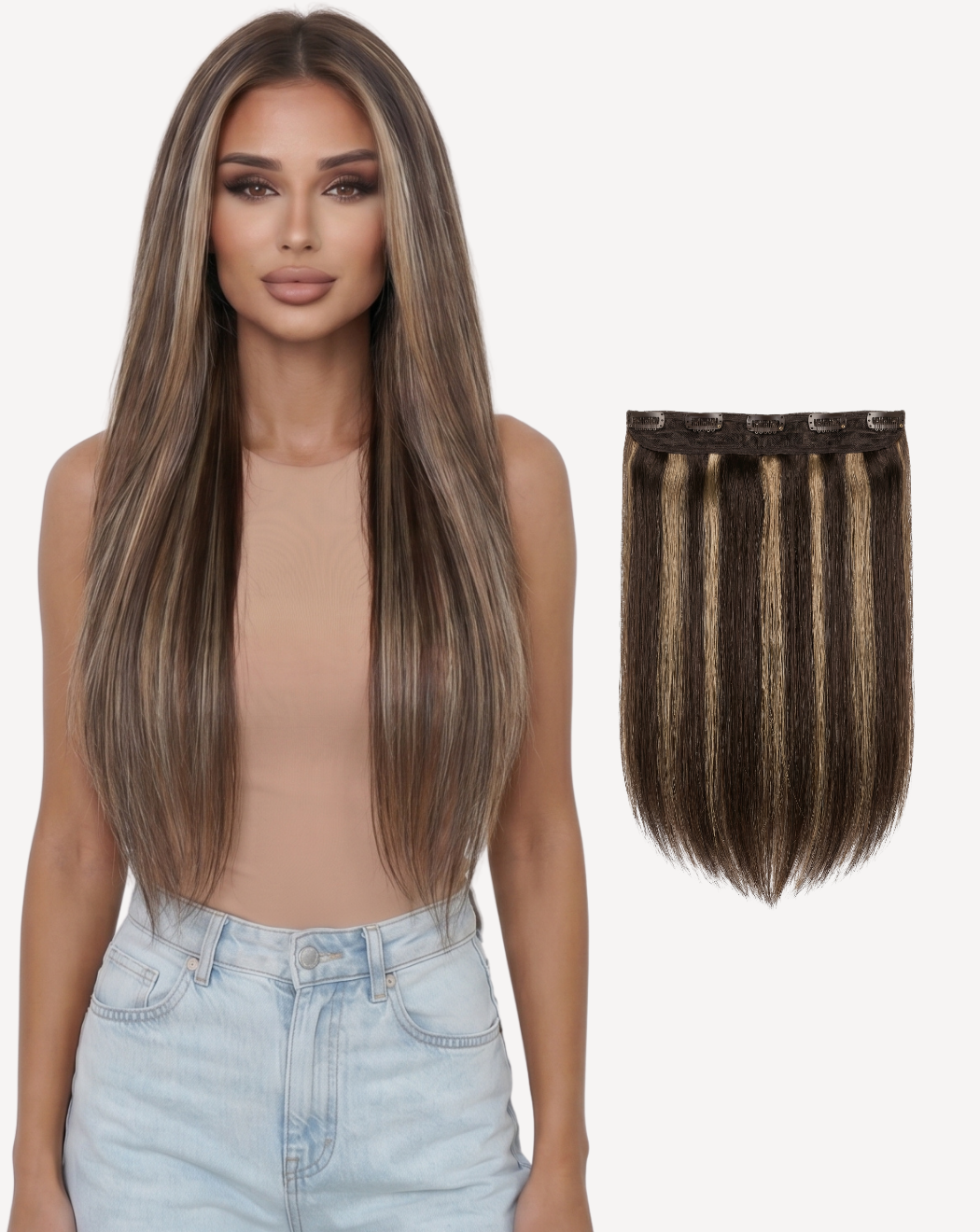 Extensii Tresă Volum Simplu - BALAYAGE 2-22 | BuenoBia