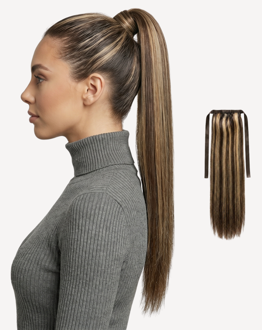 Extensii Coadă Volum Mediu - Balayage 2-22 | BuenoBia