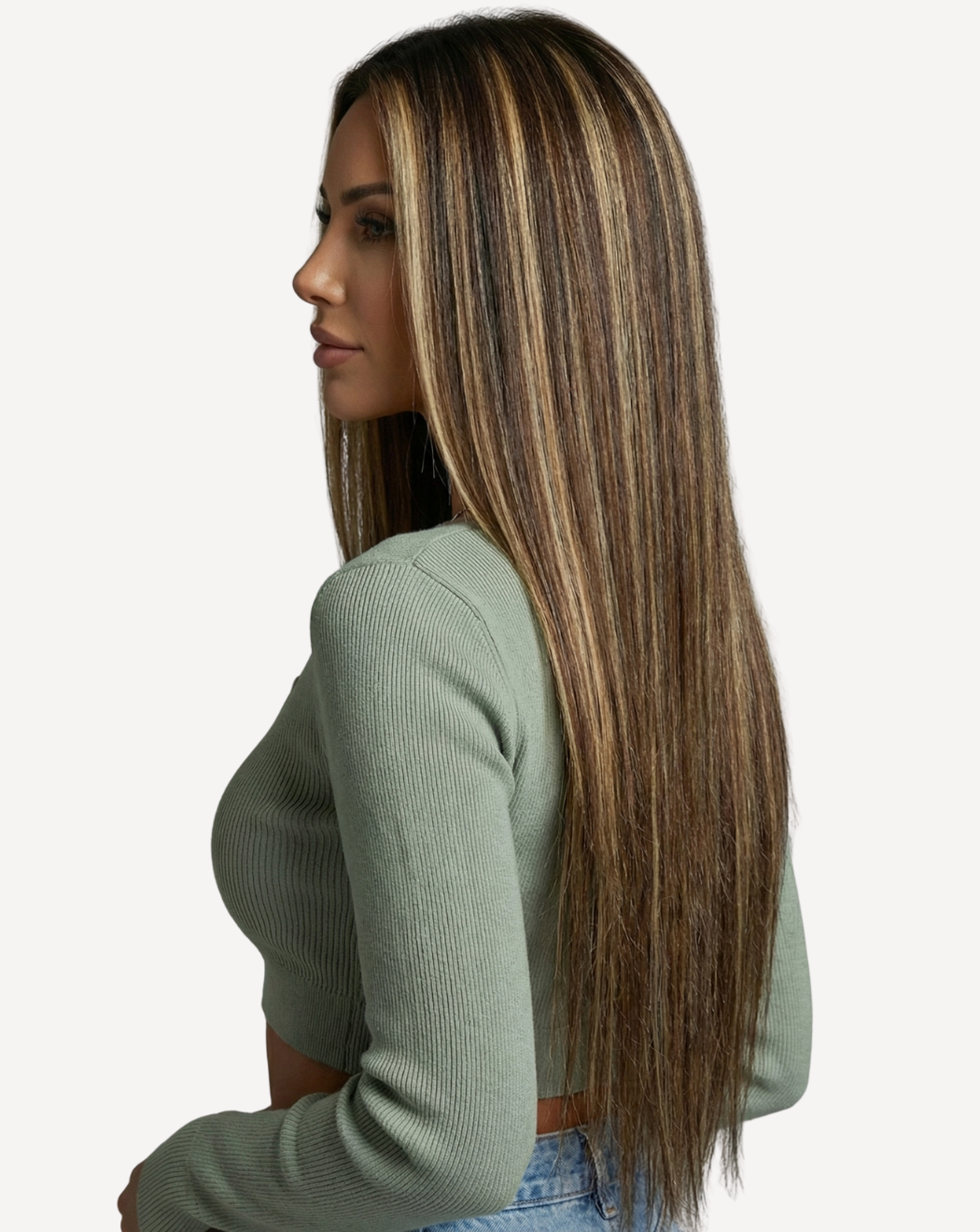Extensii Clip-On Volum Mediu - Balayage 2-4-1001 | BuenoBia