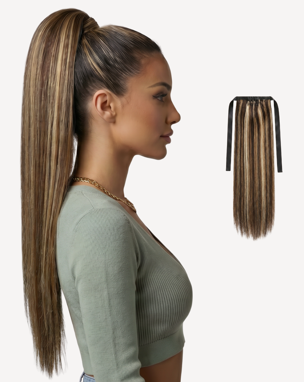 Extensii Coadă MegaVolum - Balayage 2-4-1001 | BuenoBia
