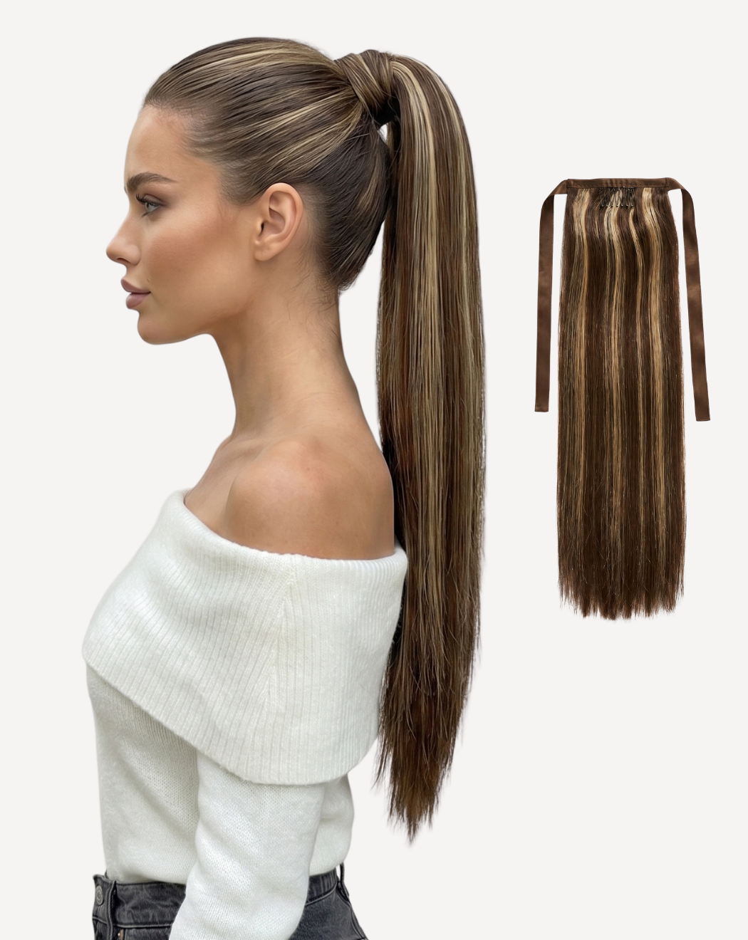 Extensii Coadă Volum Mediu - Balayage 2-8 | BuenoBia