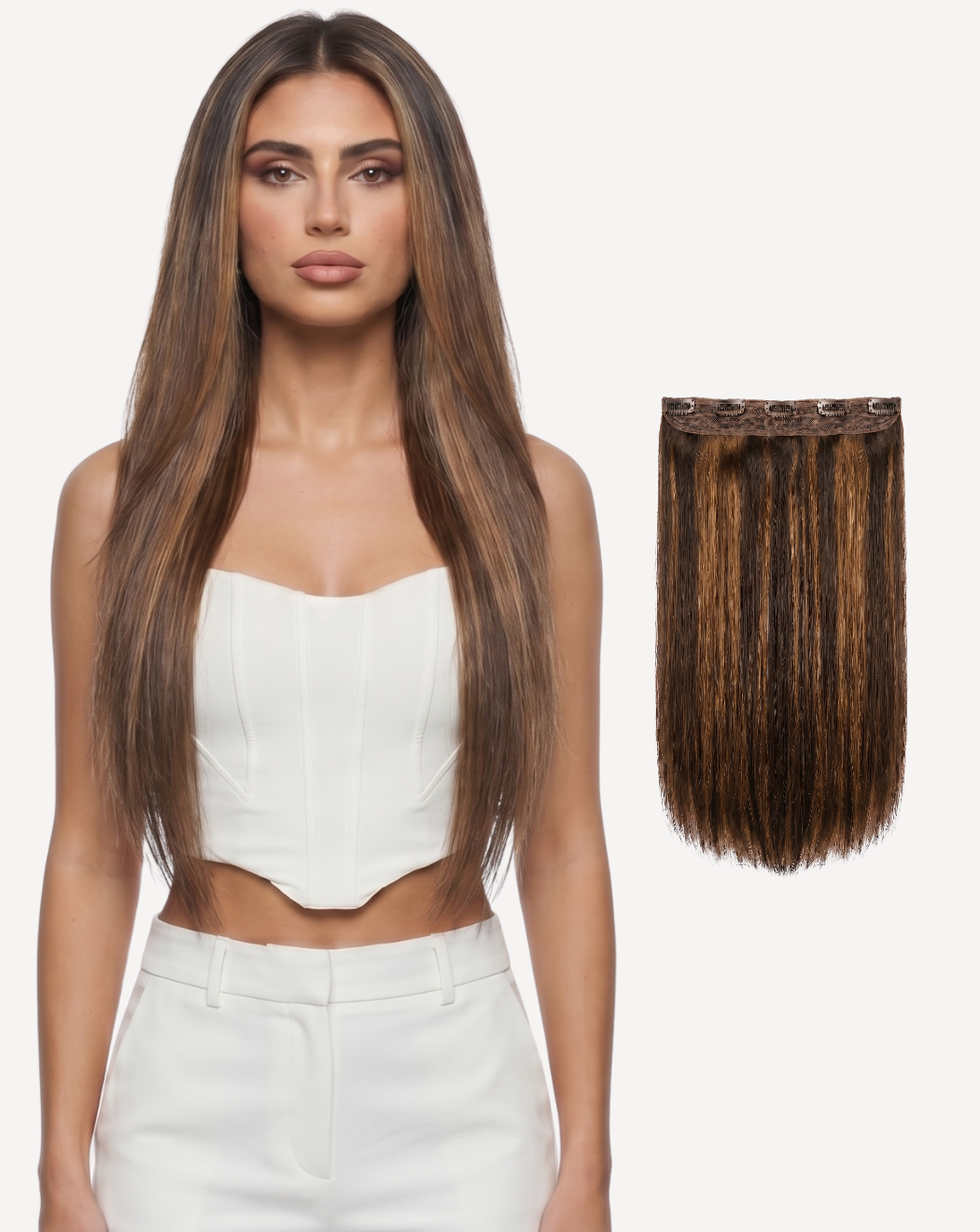 Extensii Tresă Volum Simplu - BALAYAGE 2-8 | BuenoBia