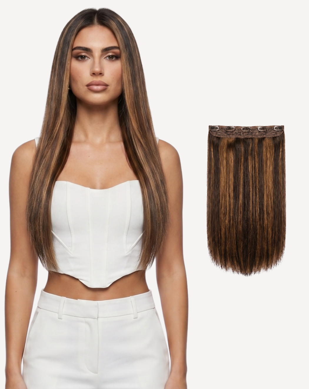 Extensii Tresă Volum Mediu - BALAYAGE 2-8 | BuenoBia