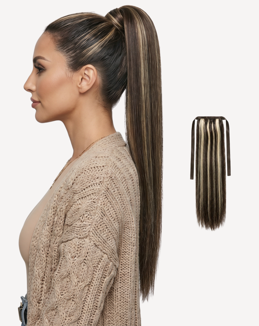Extensii Coadă Volum Mediu - Balayage 2-pla | BuenoBia