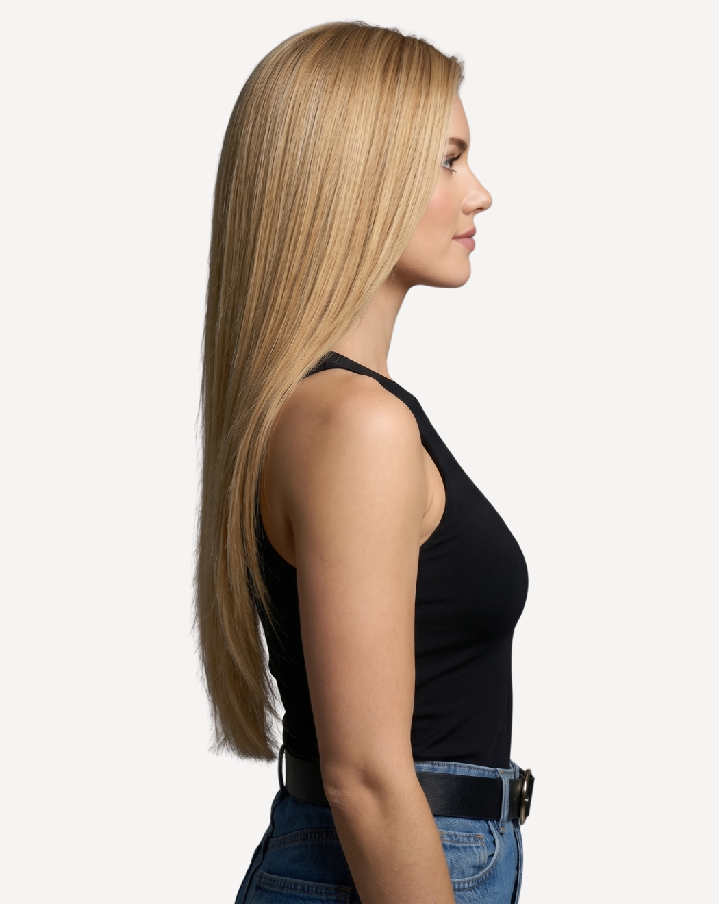 Extensii Tresă Volum Mediu - Blond Auriu 22 | BuenoBia