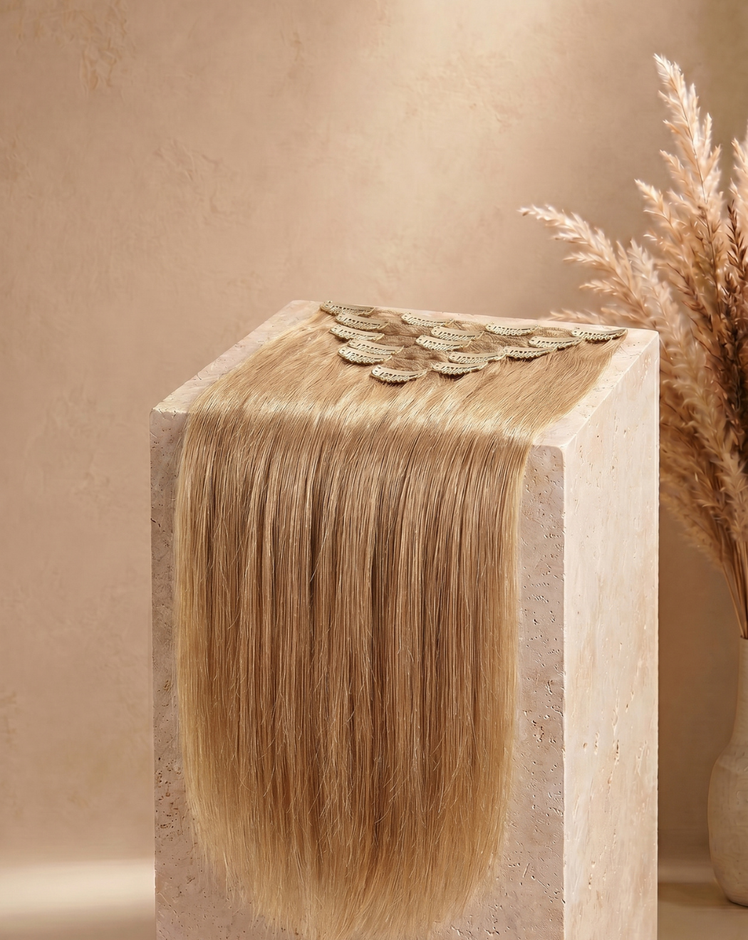 Extensii Clip On Păr Rusesc - Blond Auriu 22 | BuenoBia