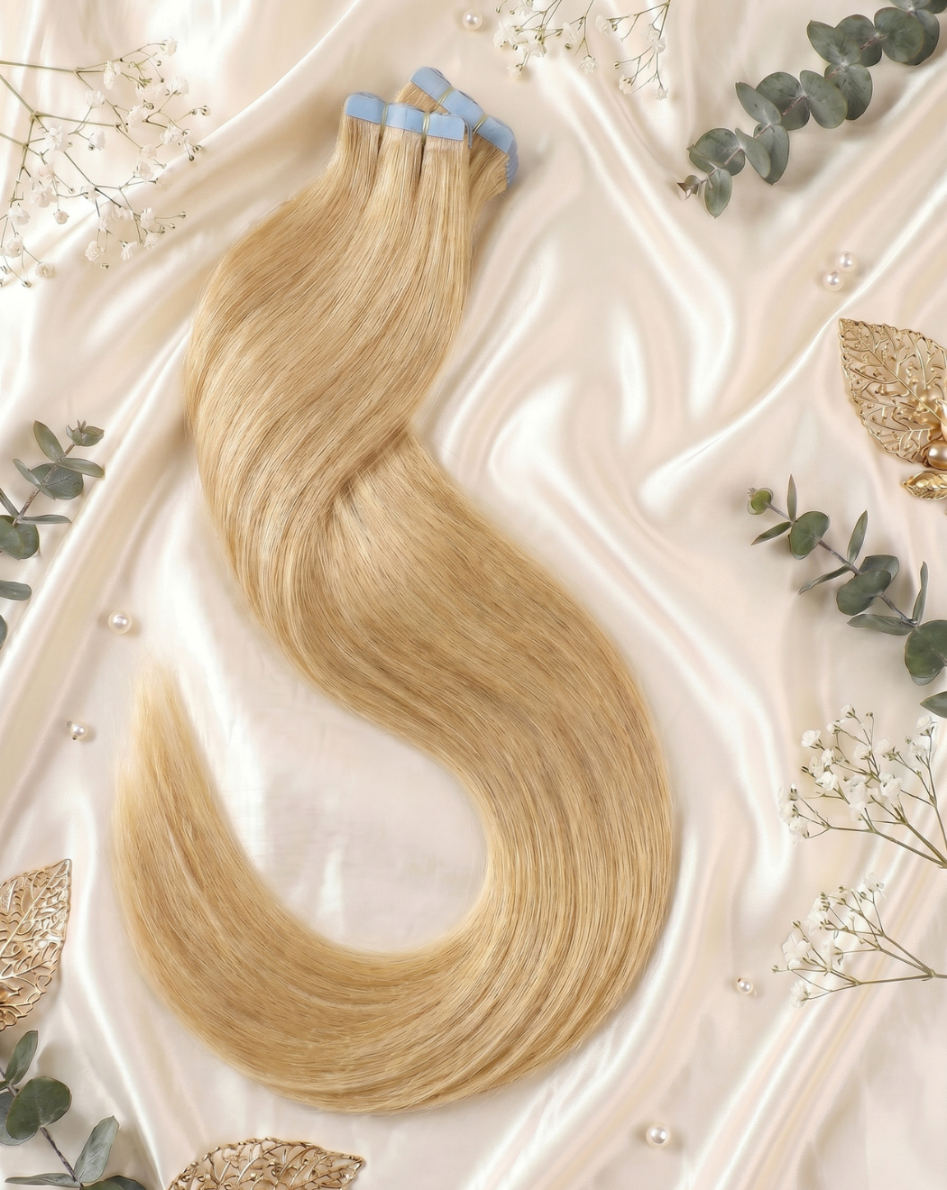 Extensii Tape In - Blond Auriu 22 | BuenoBia