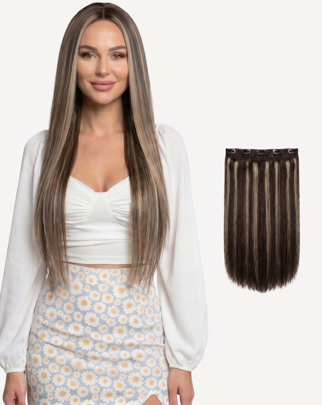 Extensii Tresă Volum Simplu - BALAYAGE 3-18 | BuenoBia