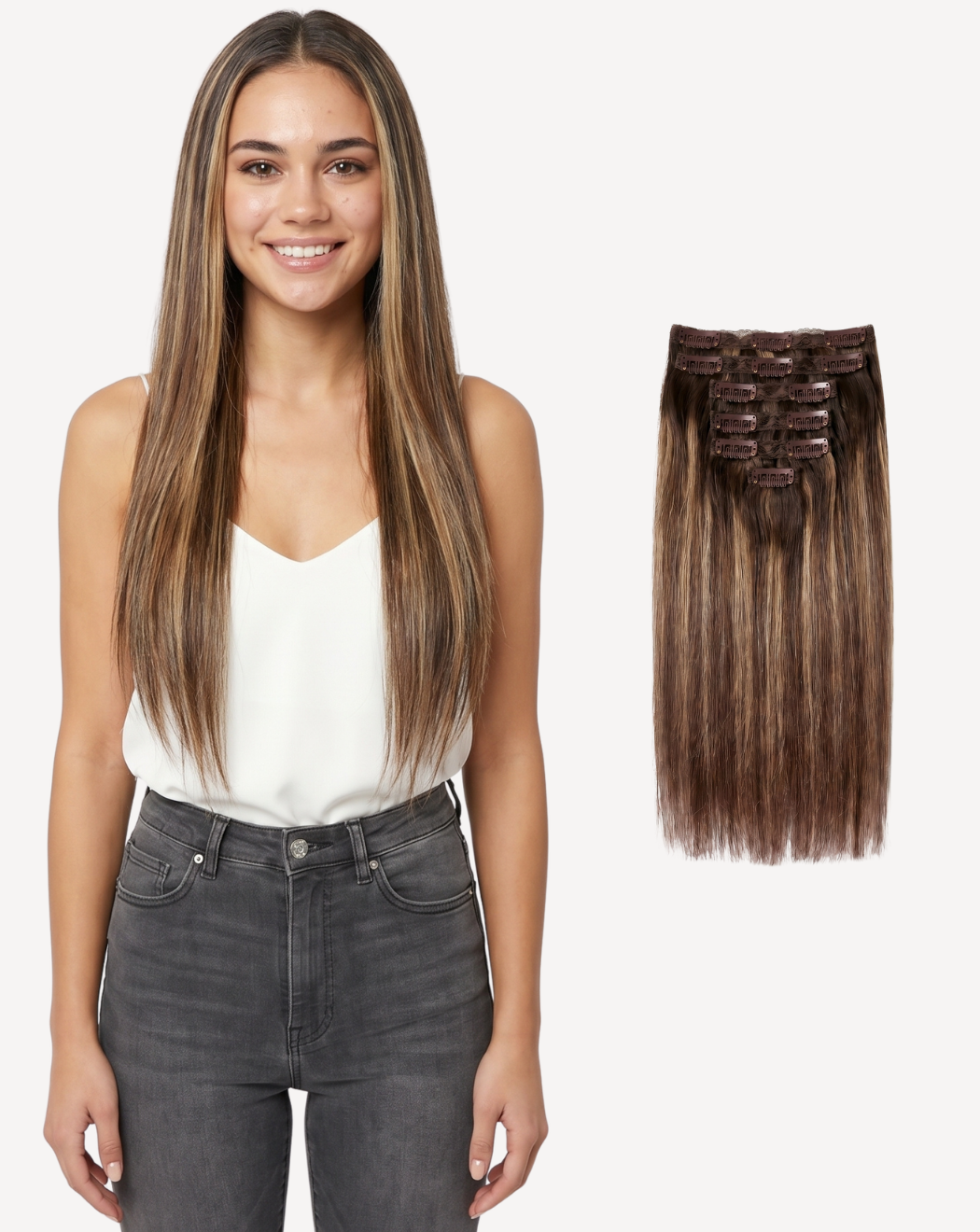 Extensii Clip-On Most Wanted – Balayage 4-12| BuenoBia