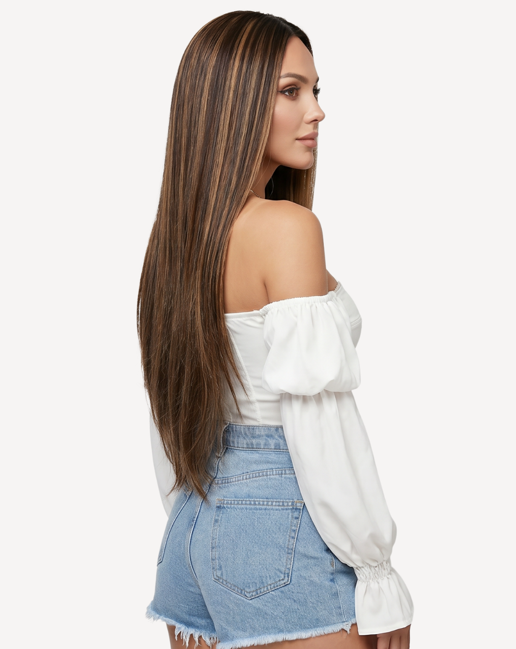 Extensii Tresă Volum Mediu - BALAYAGE 4-8 | BuenoBia