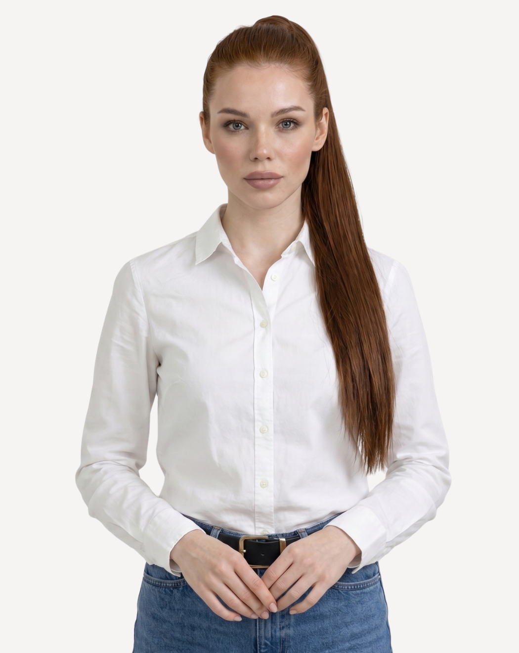 Extensii Coadă Volum Mediu - Șaten Ciocolatiu 4 | BuenoBia