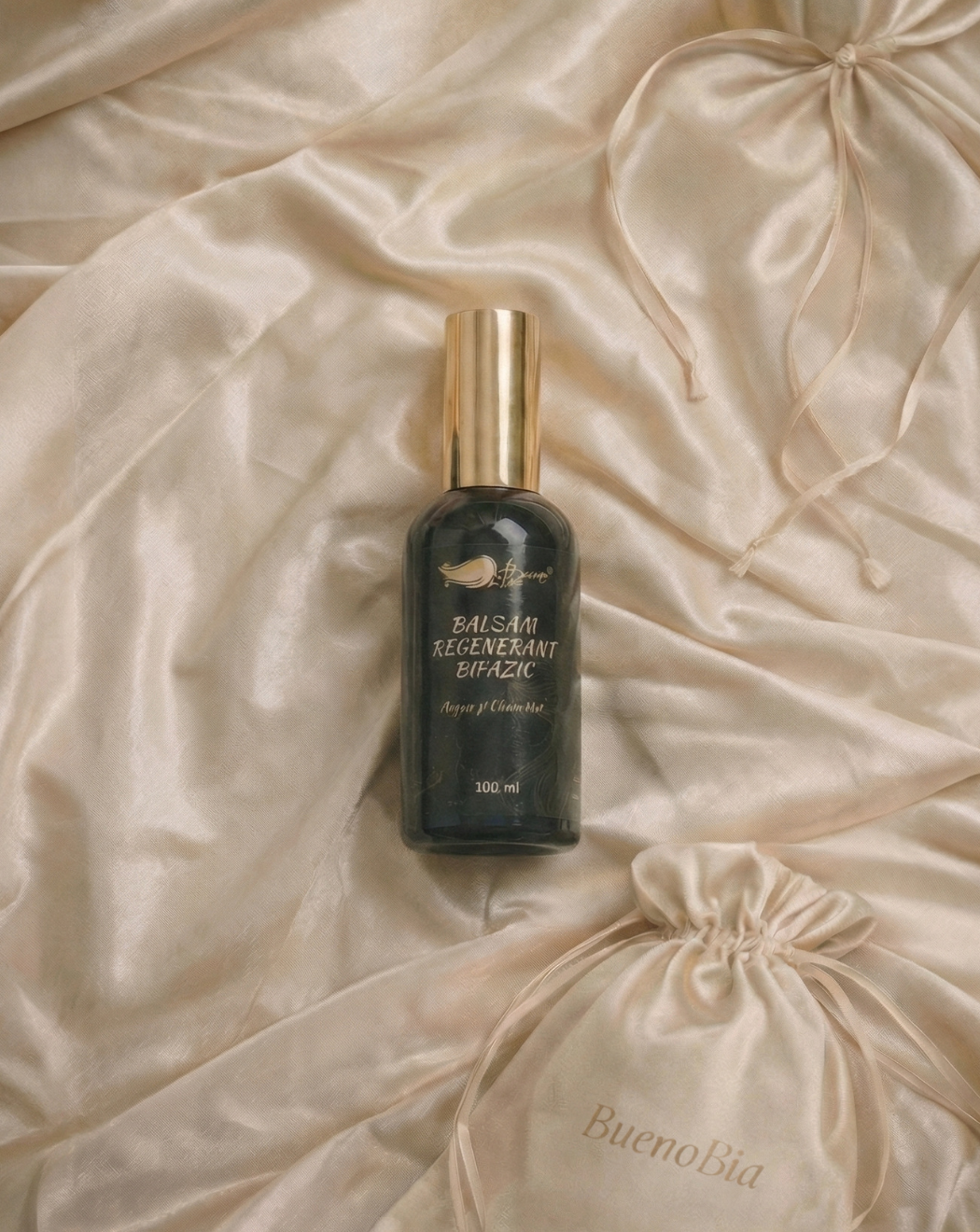 Balsam Regenerant Bifazic Cu Argan și Cheratină