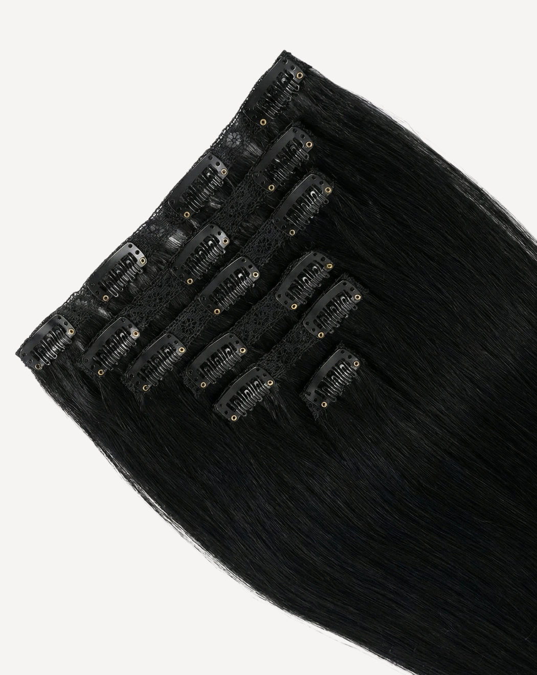 Extensii Clip On Volum Simplu - Negru Intens 1 | BuenoBia