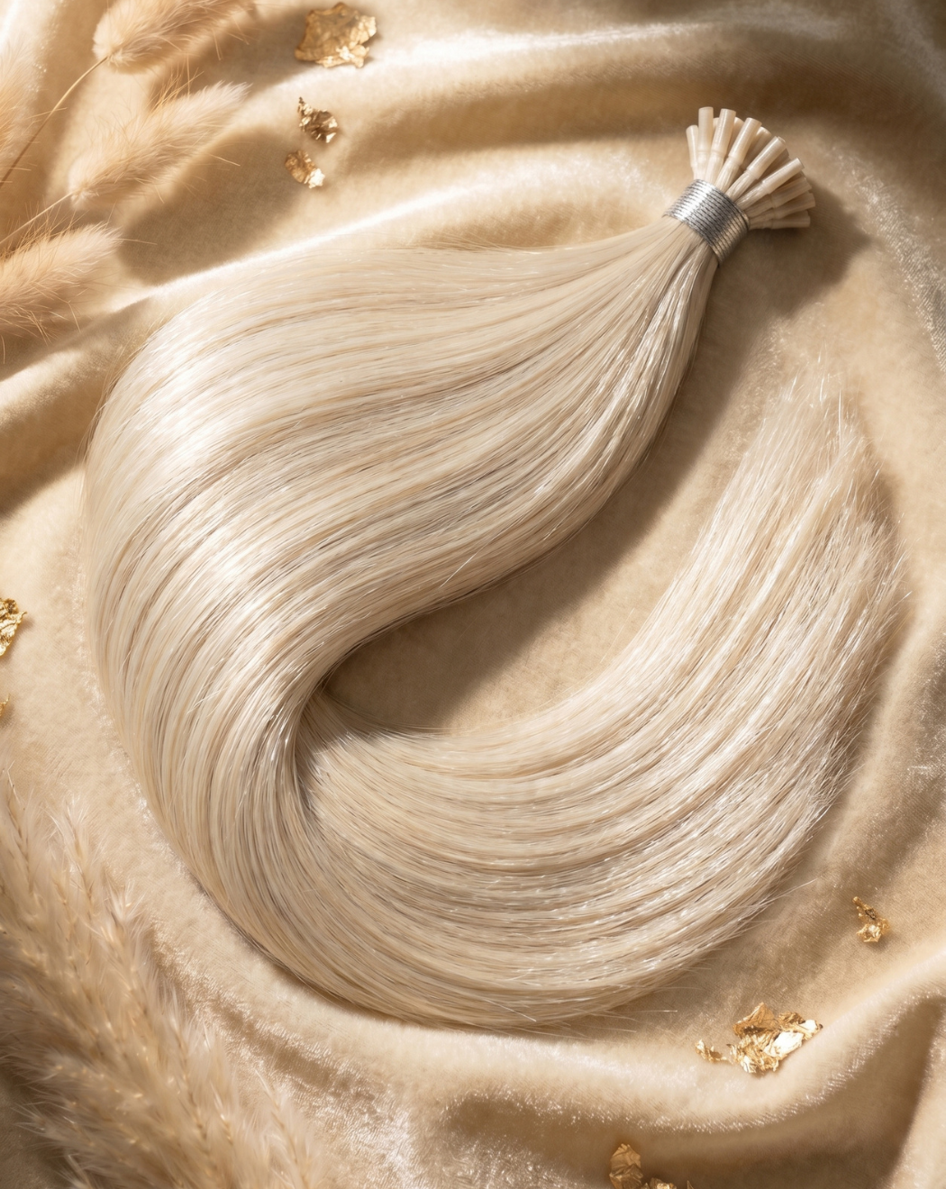 Extensii Microring - Blond Auriu Deschis 60 | BuenoBia