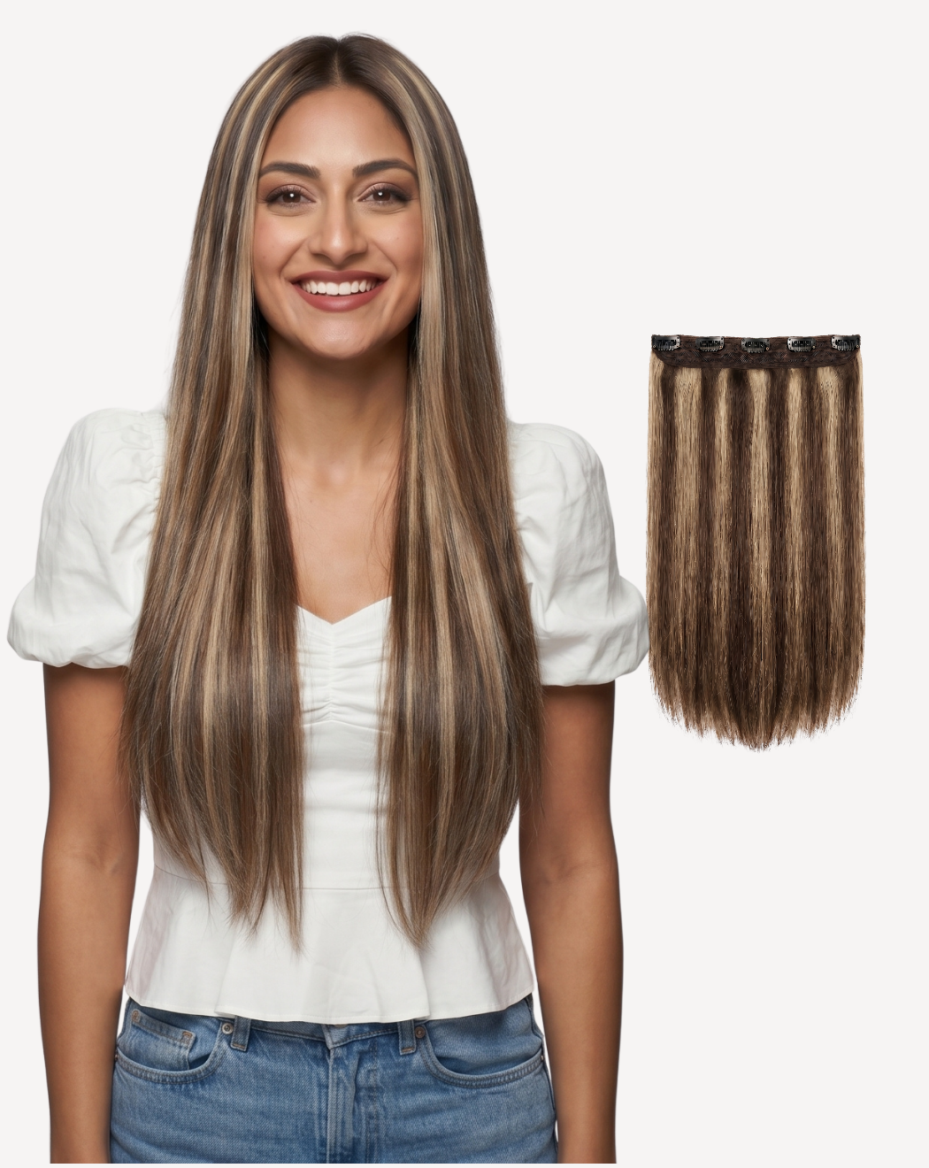 Extensii Tresă MegaVolum - BALAYAGE 8-1001 | BuenoBia