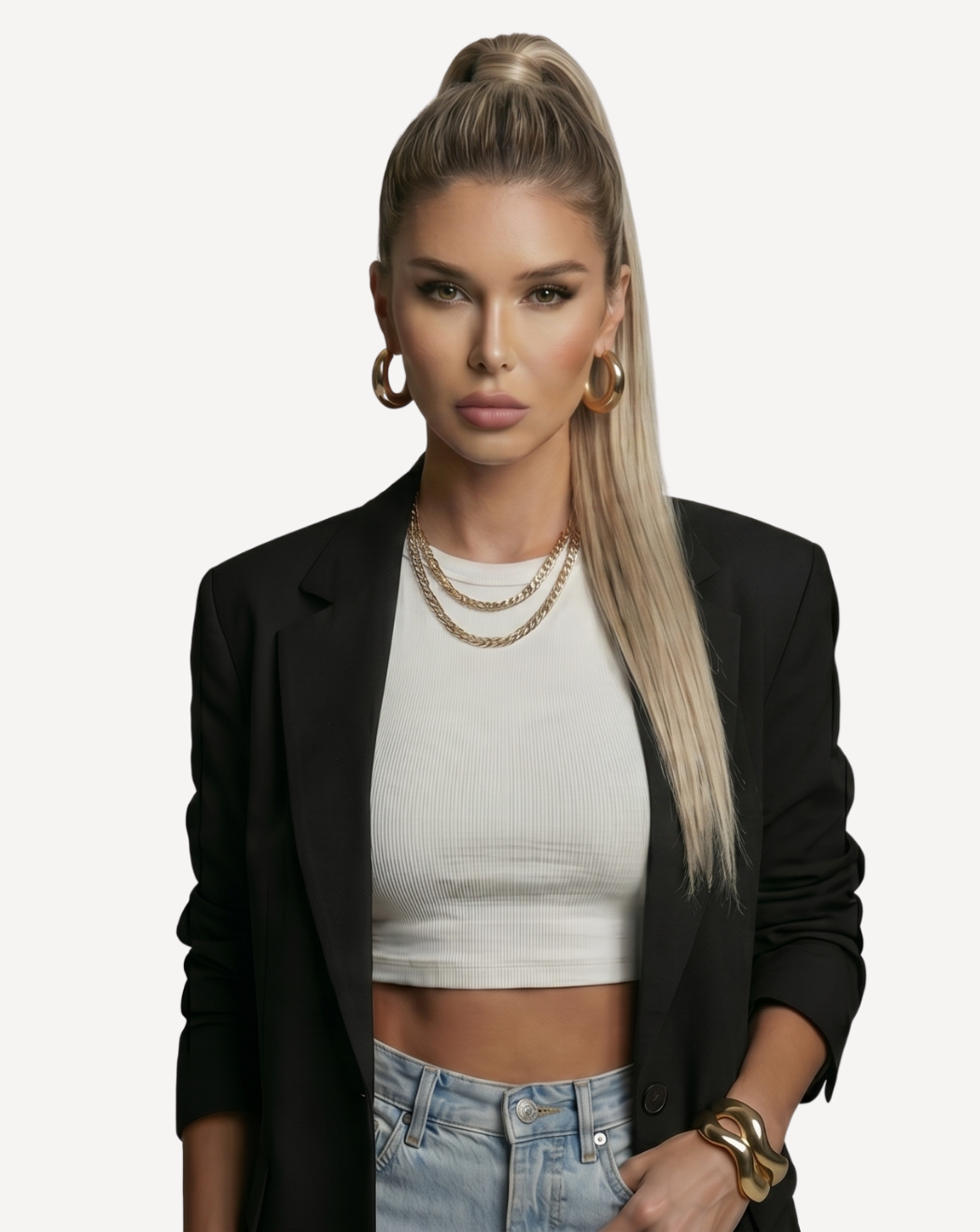 Extensii Coadă Volum Simplu - BALAYAGE 8-PLA | BuenoBia