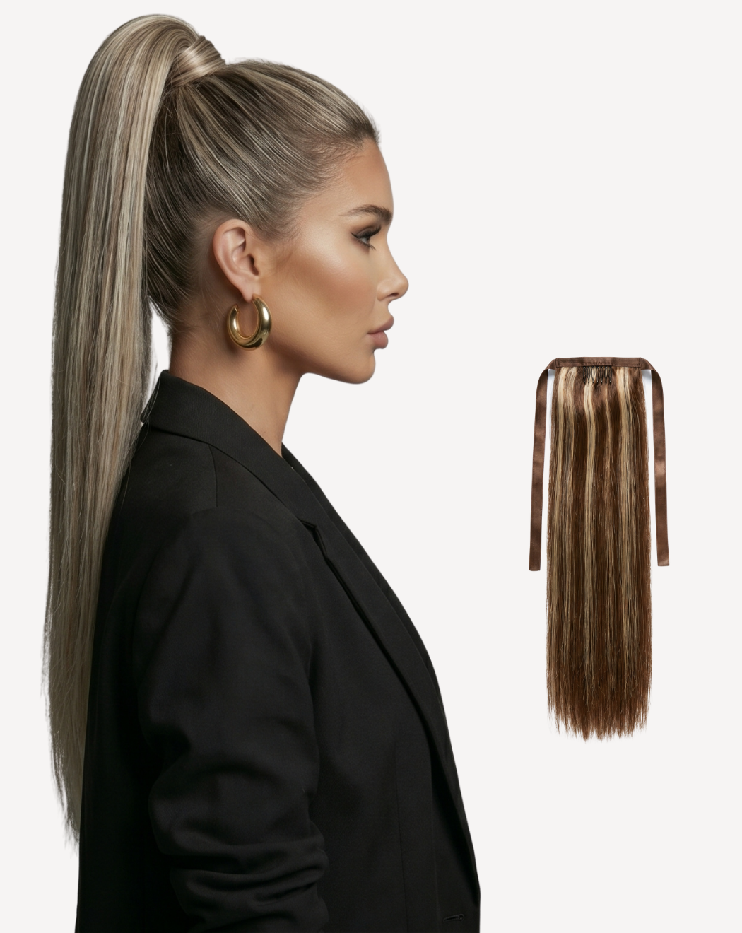Extensii Coadă Volum Mediu - Balayage 8-pla | BuenoBia