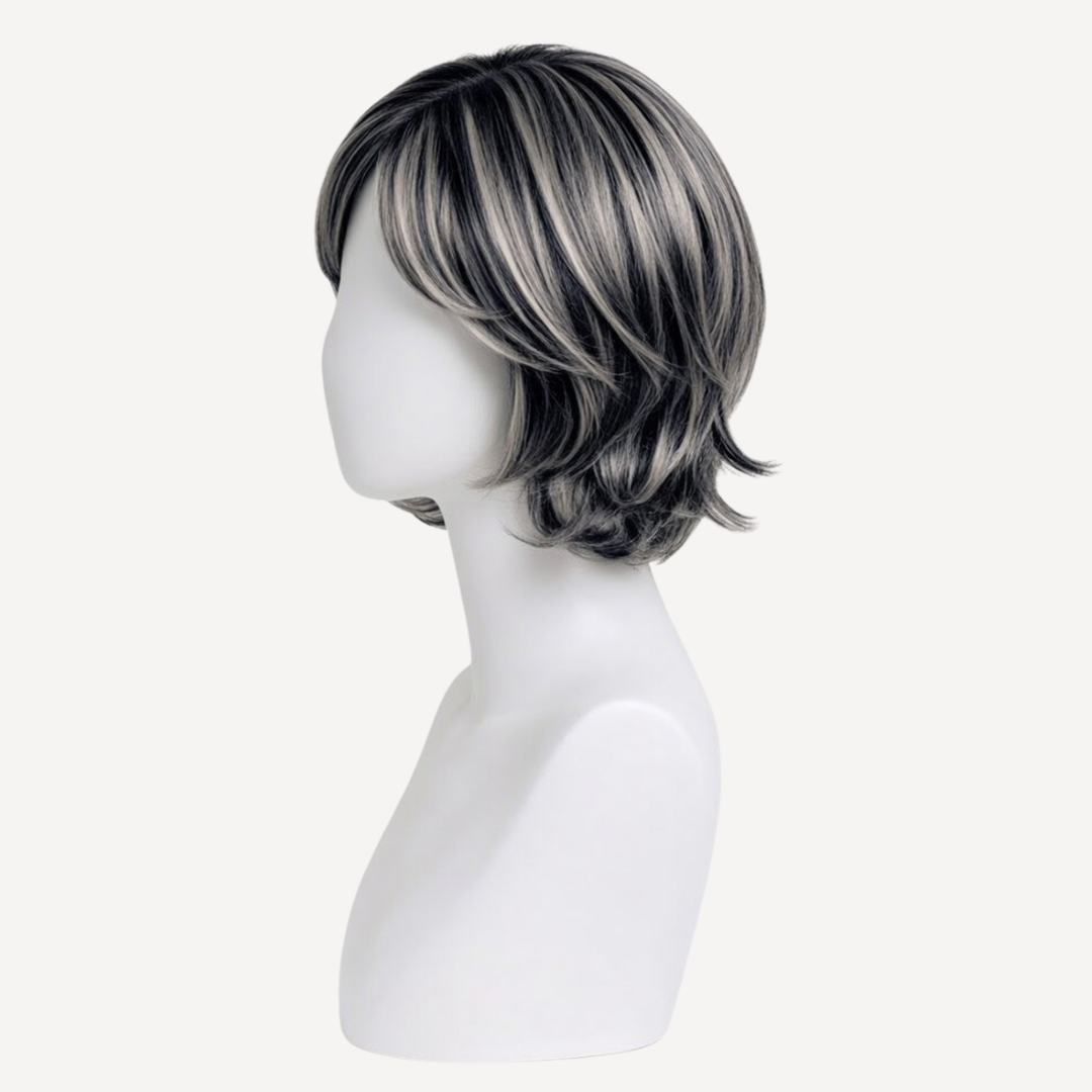Perucă Medicală Bella - Balayage 1-gray | BuenoBia