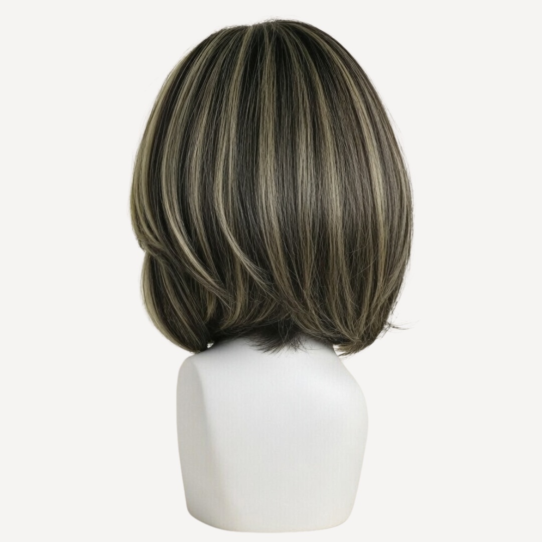 Perucă Păr Natural Beverly - Balayage 1-pla | BuenoBia