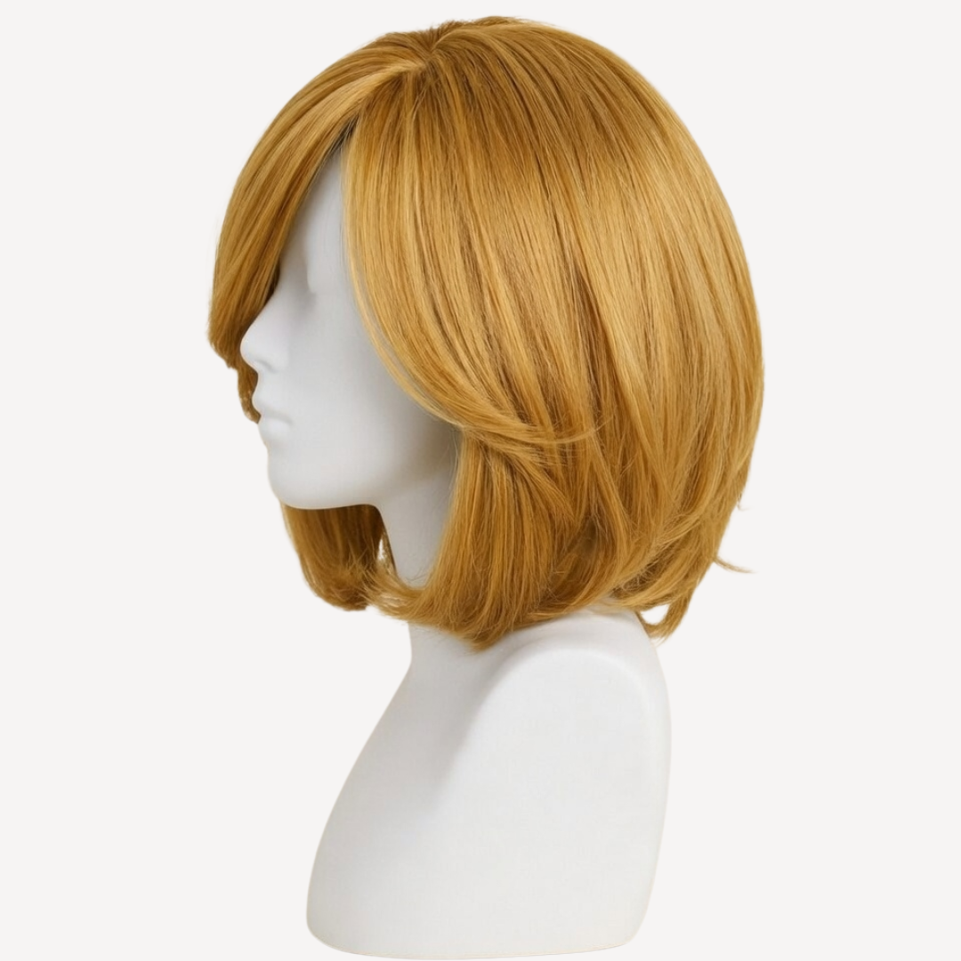 Perucă Păr Natural Beverly - Șaten Auriu 12 | BuenoBia