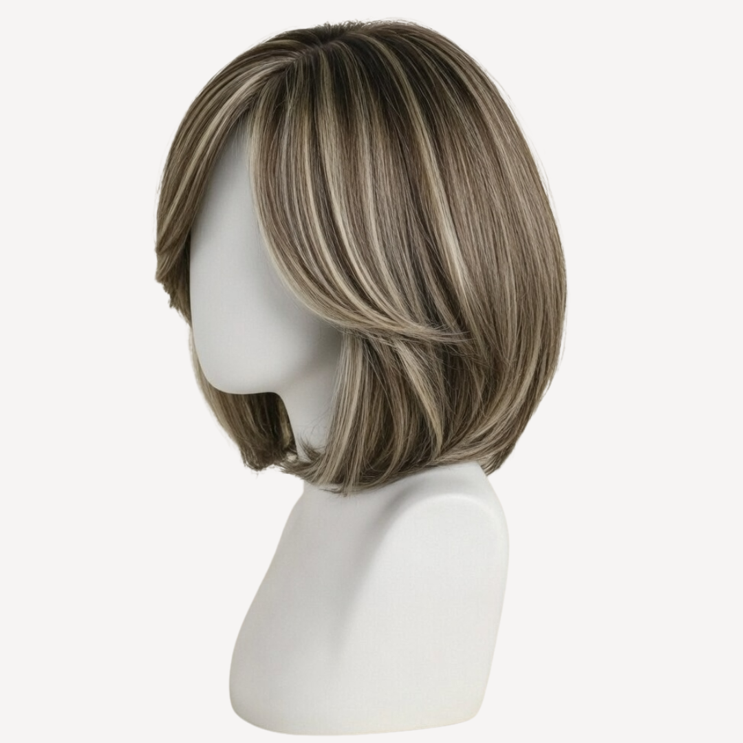 Perucă Păr Natural Beverly - Balayage 2-gray | BuenoBia