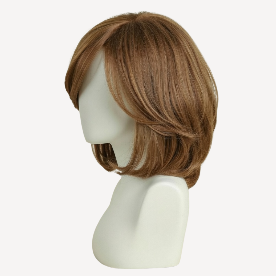 Perucă Păr Natural Beverly - Șaten Alună 8 | BuenoBia