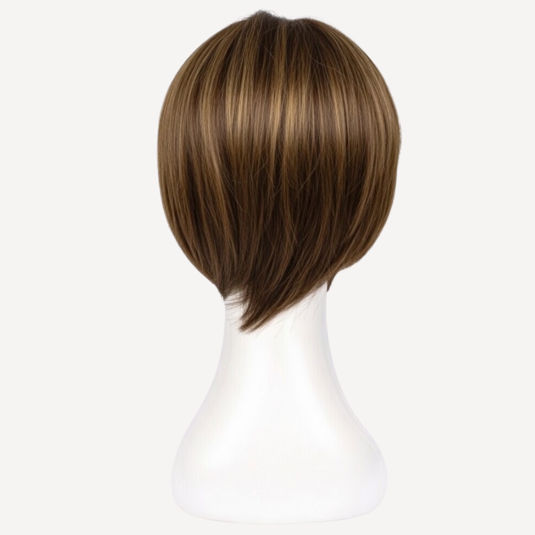 Perucă Păr Natural Briana - Balayage 2-8 | BuenoBia