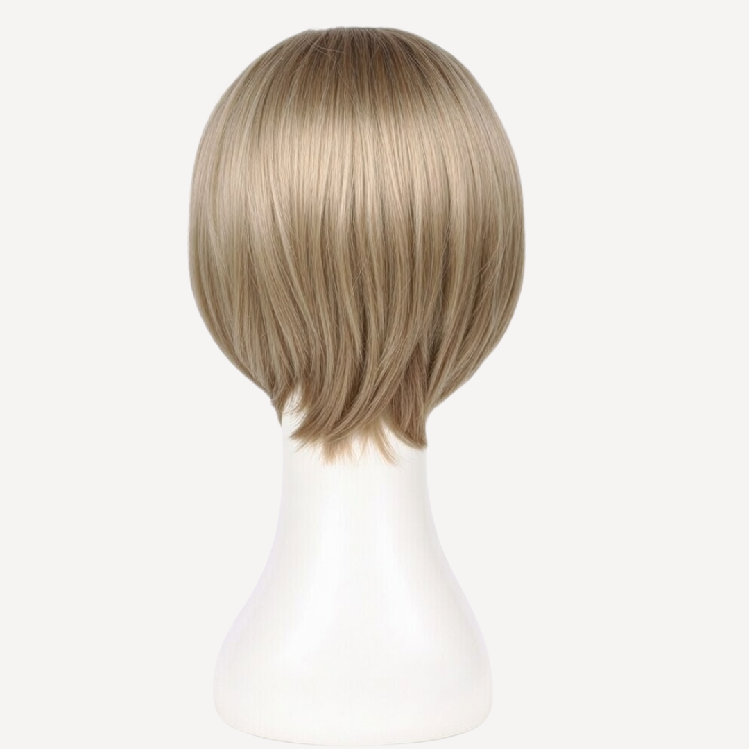 Perucă Păr Natural Briana - Balayage gray-8 | BuenoBia
