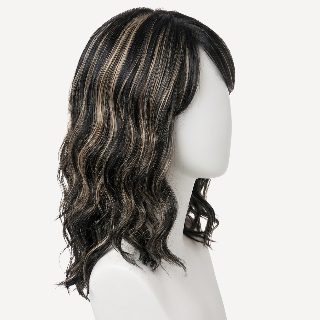 Perucă Păr Natural Daisy -Balayage  1-18 | BuenoBia