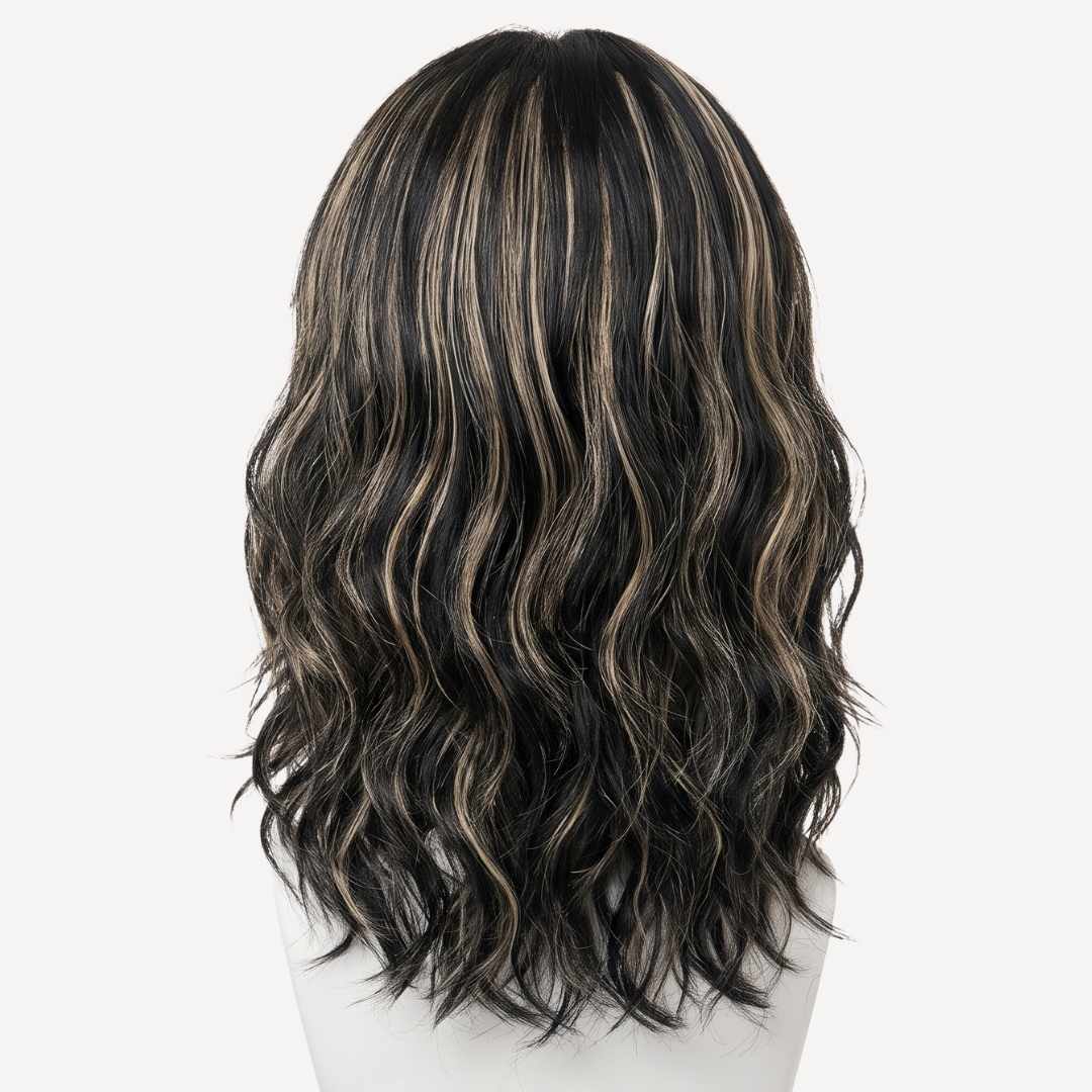 Perucă Păr Natural Daisy -Balayage  1-18 | BuenoBia