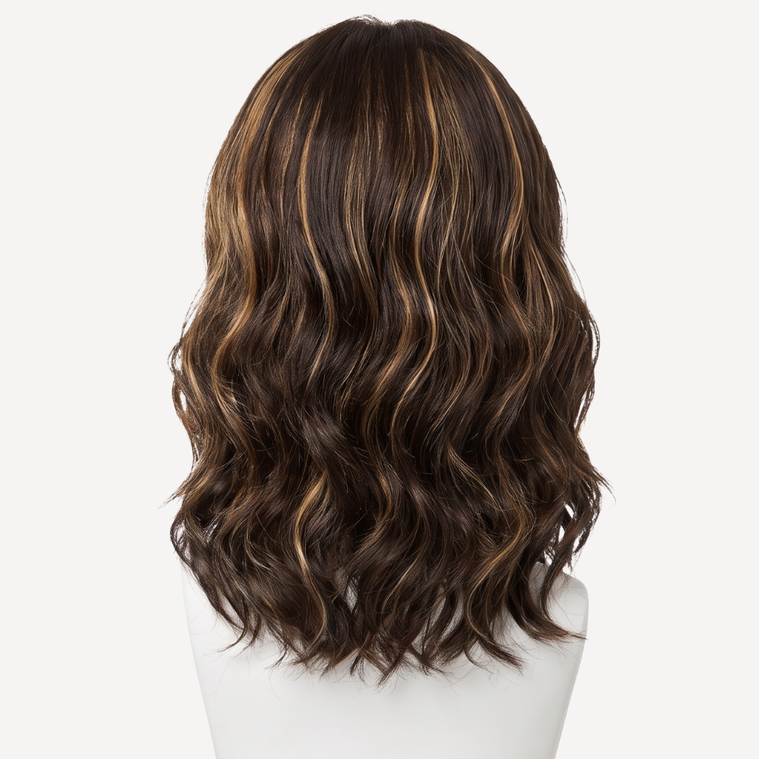 Perucă Păr Natural Daisy -Balayage  2-12 | BuenoBia