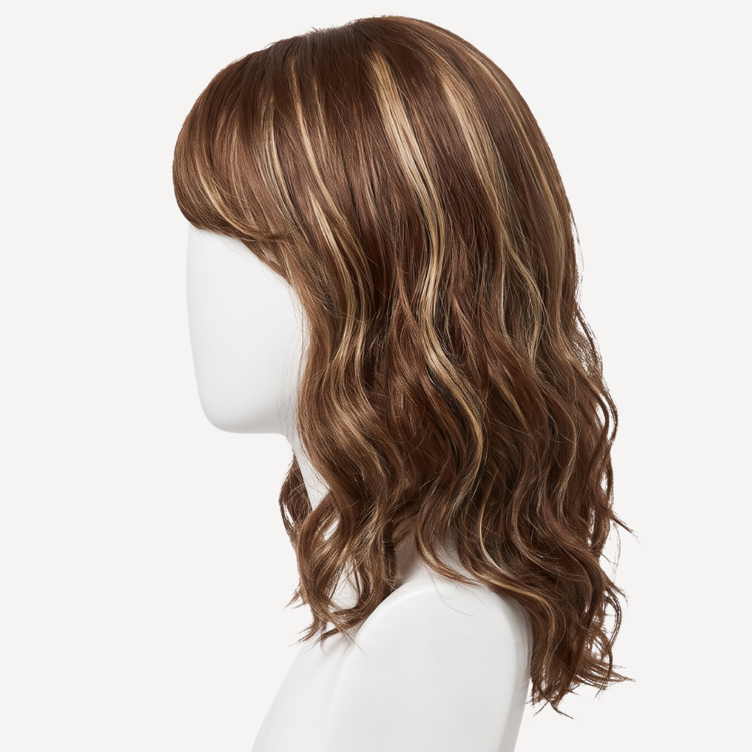 Perucă Păr Natural Daisy -Balayage  4-22 | BuenoBia