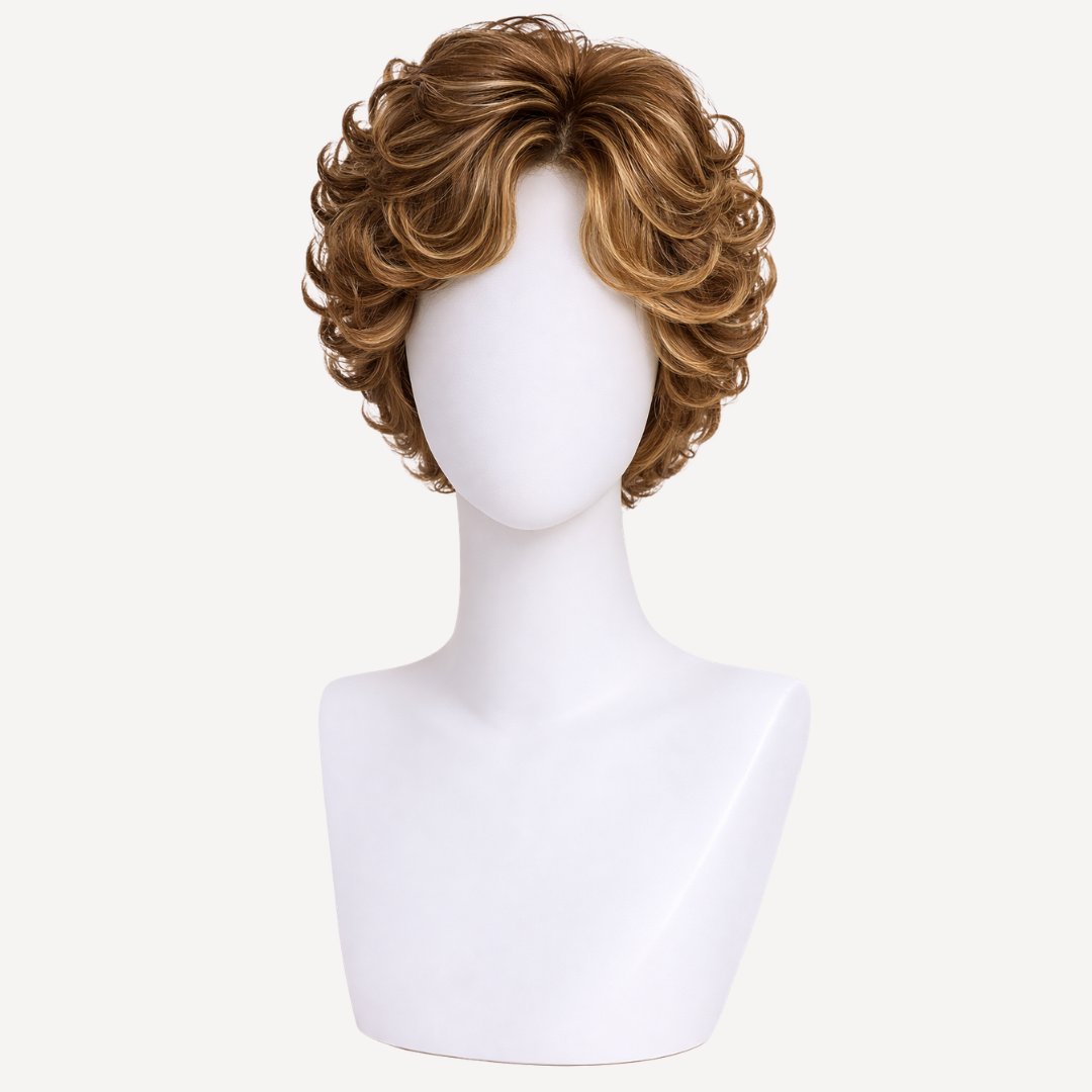 Perucă Păr Natural Darcie - balayage 3-14  | BuenoBia