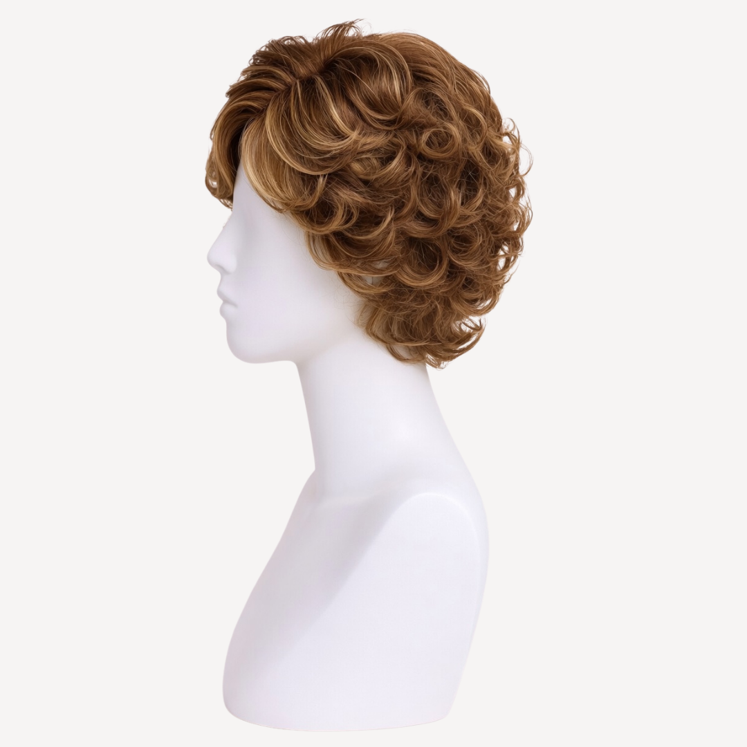 Perucă Păr Natural Darcie - balayage 3-14  | BuenoBia