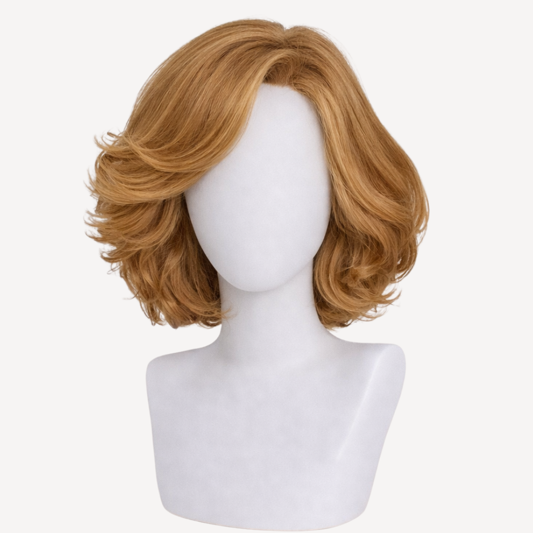 Perucă Păr Natural Edena - Șaten Auriu 12 | BuenoBia
