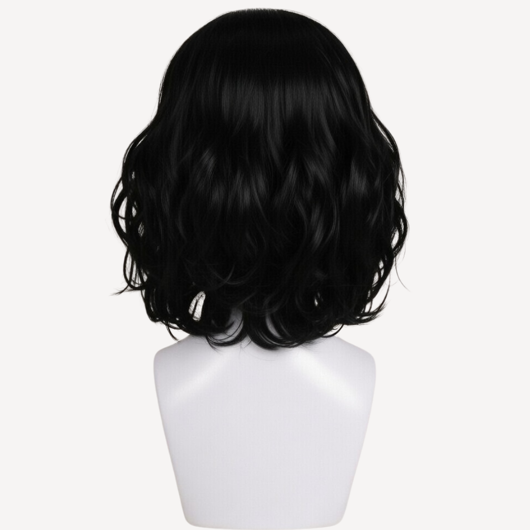 Perucă Păr Natural Edena - Negru Intens 1 | BuenoBia