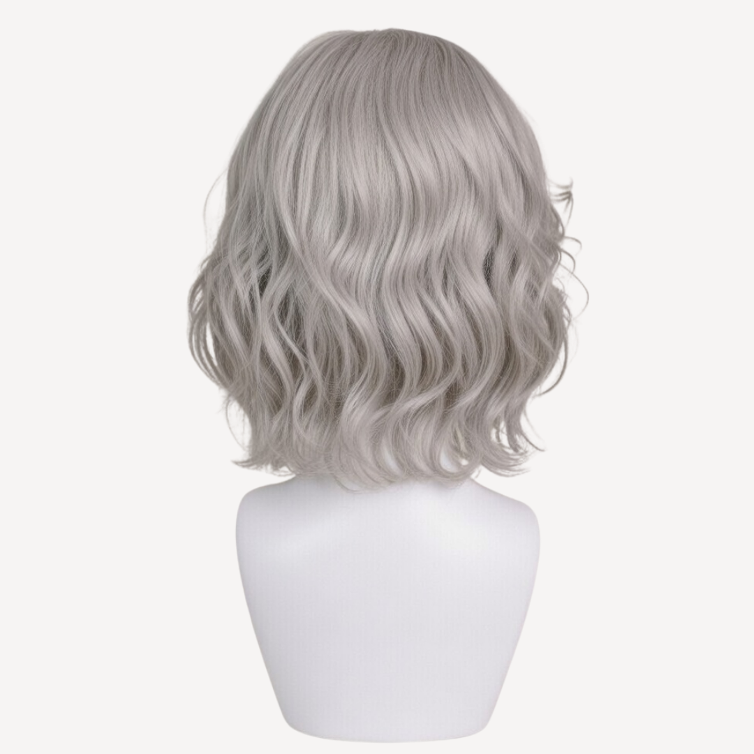 Perucă Păr Natural Edena - GRAY | BuenoBia