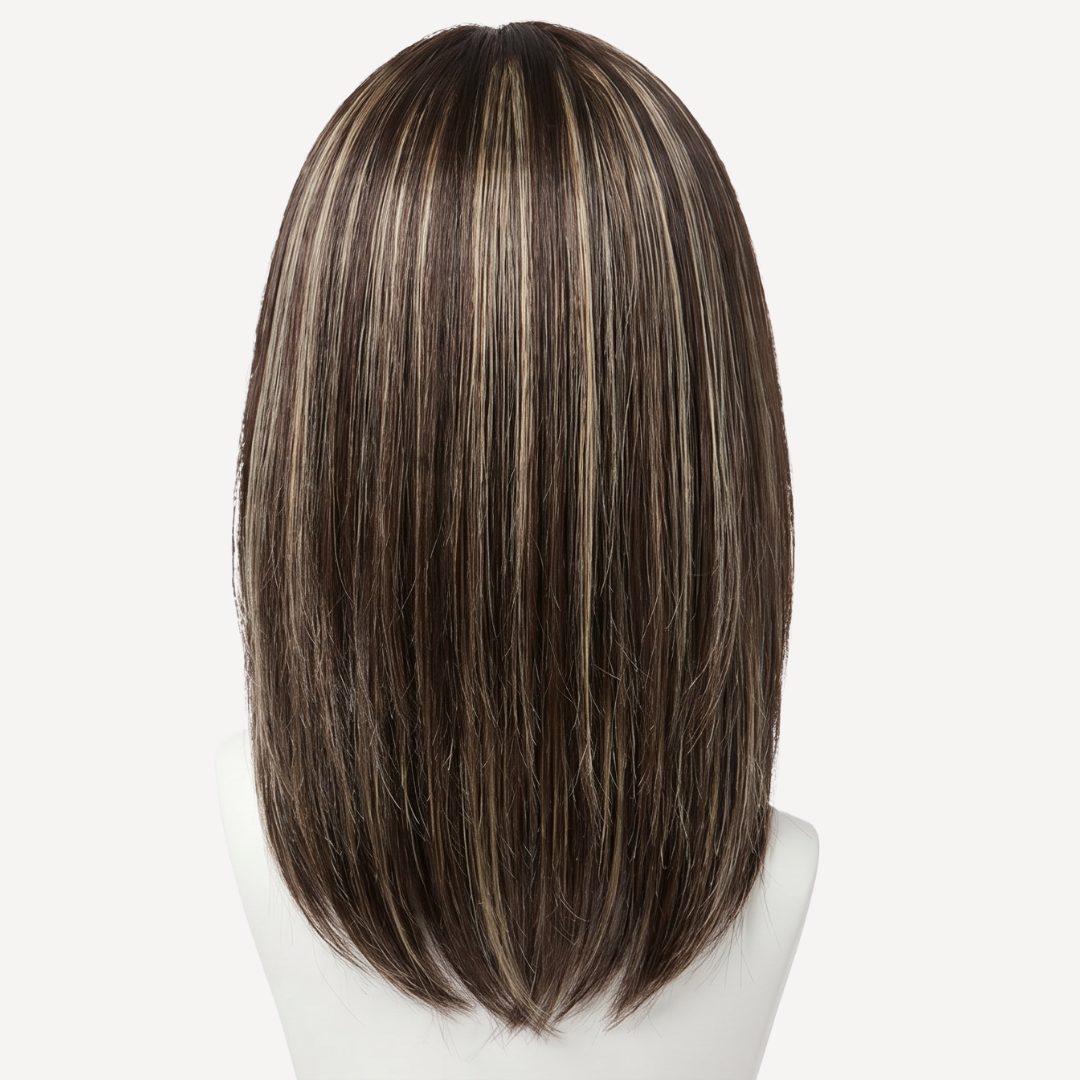 Perucă Păr Natural Elise Balayage 2-18 | BuenoBia