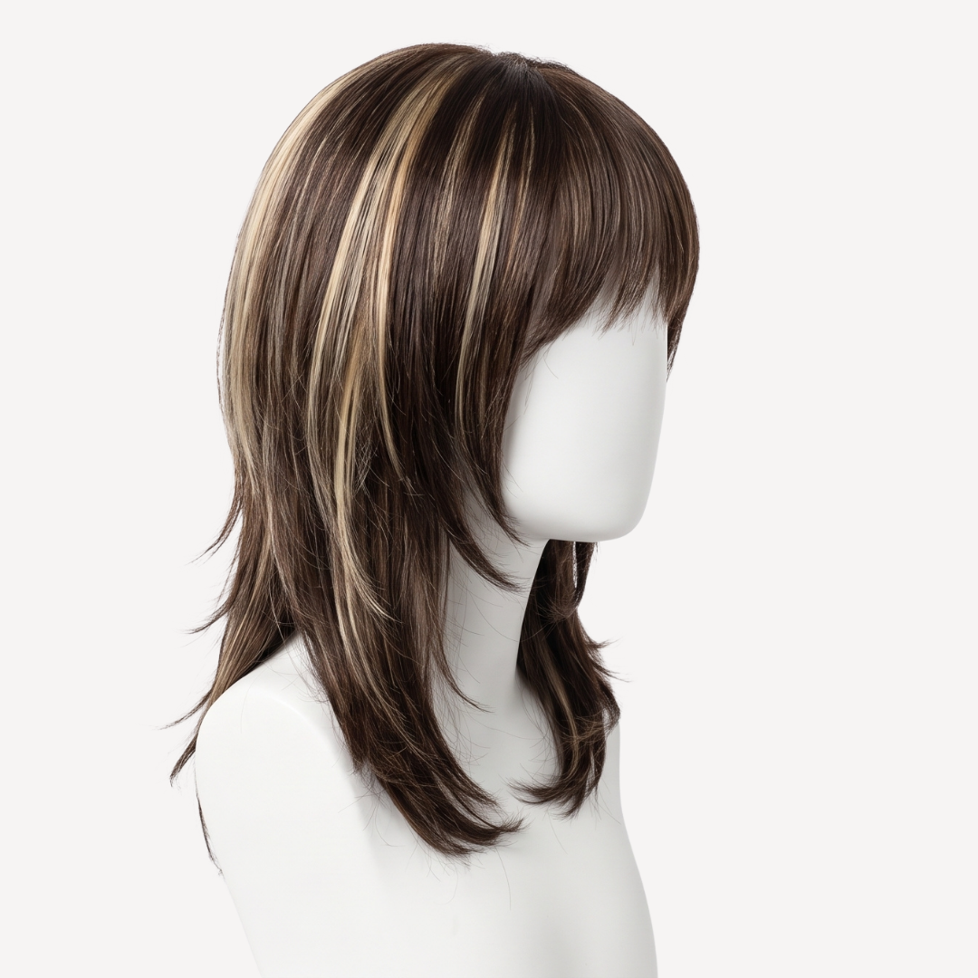 Perucă Păr Natural Emira Balayage 2-pla  | BuenoBia